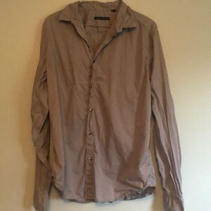 THEORY Men’s button down shirt, size large